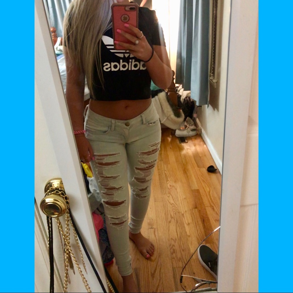 American Eagle Ripped Jeans